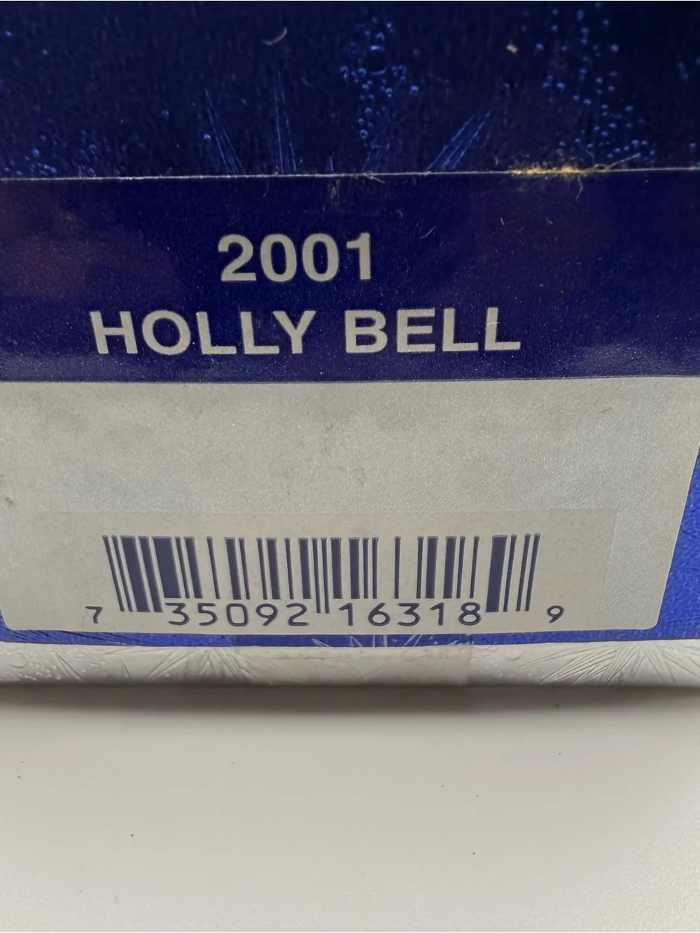 Reed & Barton 2001 Holly Bell Silverplate Christmas Ornament w/ Box Engraved